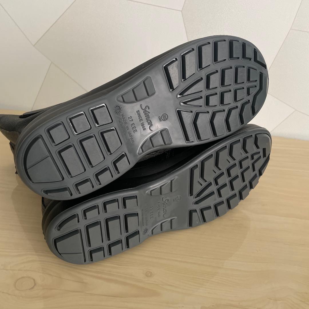 シモン　安全靴　 SS38黒　27.0cm