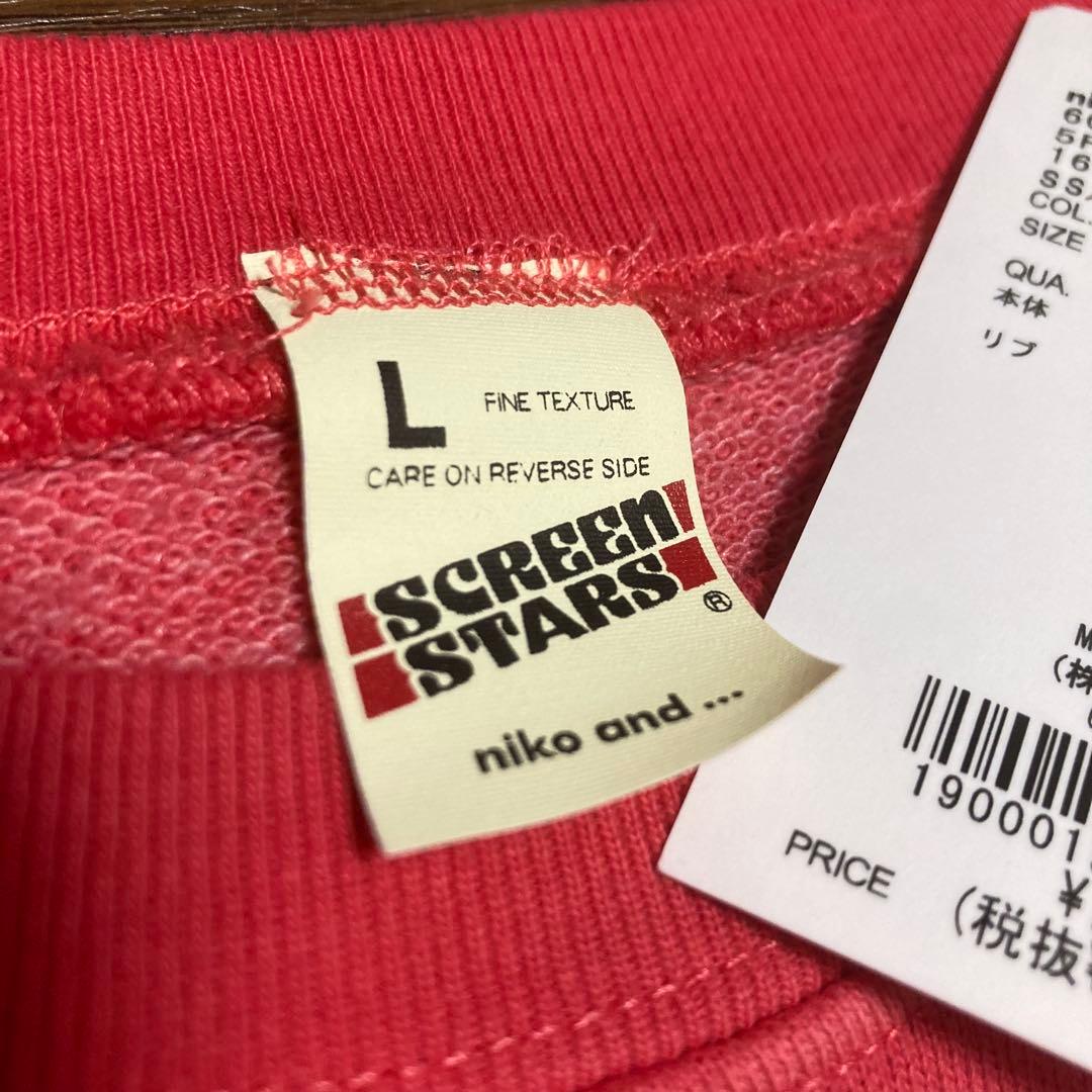 未使用タグ付き】スクリーンスターズ×ニコアンド フェード加工