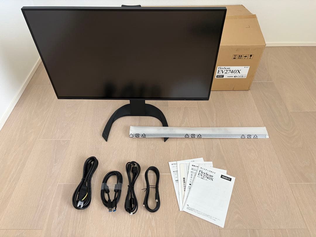 【週末限定】EIZO EV2740X 4K 極美品 使用2830h 24年購入 FlexScan EV2740X | EIZO株式会社