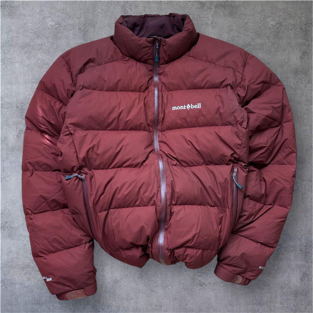モンベル パーマフロスト ライトダウンジャケット ゴアテックス ボルドー　L モンベル mont-bell パーマフロスト ライトダウンジャケット Men's