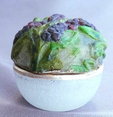 ★小さな香合★パートドヴェール「みのり」★共箱つき