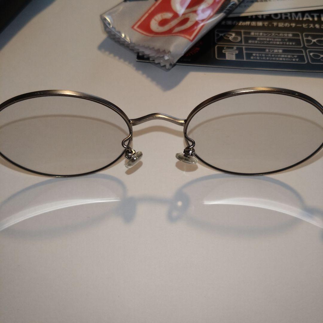 B'z SCENES シルバーラウンドメガネ 稲葉浩志 モデル Zoff コラボ