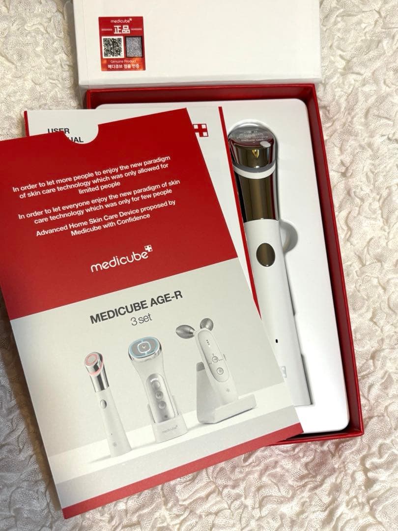 AGE-Rダーマエアショット 美顔器+ミストデバイス AGE-Rダーマエア