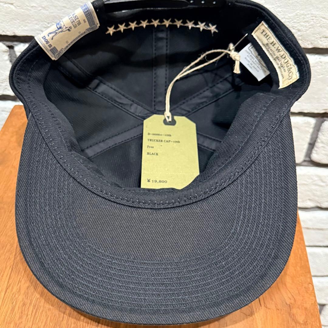 新品　H.W.DOG&CO. TRUCKER CAP-10th