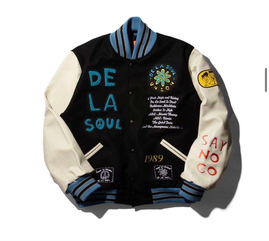 ジャケット・アウター UNION x DELASOUL DE LA UNION VARSITY Features | DE LA SOUL x UNION “3 FEET HIGH AND RISING” COLLECTION