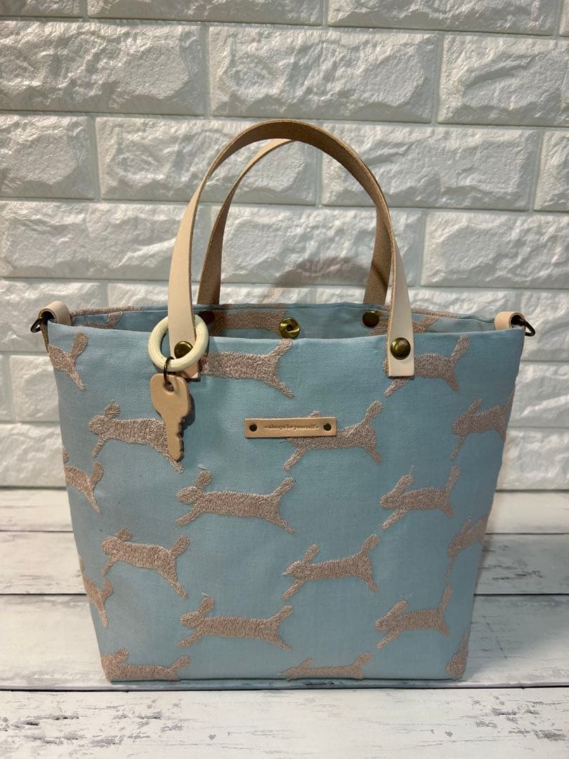 1005】ミナペルホネンrun run runトートバッグ ラスト1 - トートバッグ