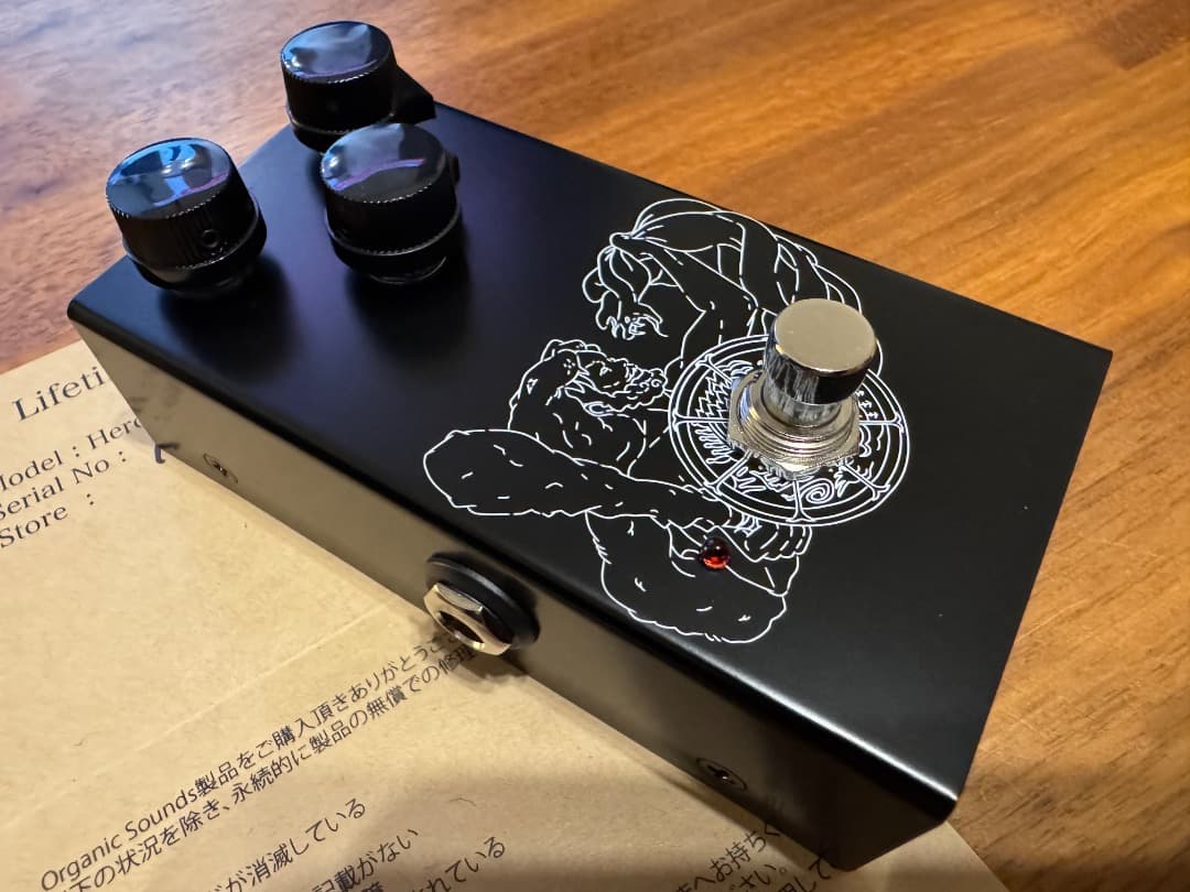 ナベハル様用Organic Sounds Hercules TC楽器が開発に携わった！？Organic Soundsの新作ペダル 