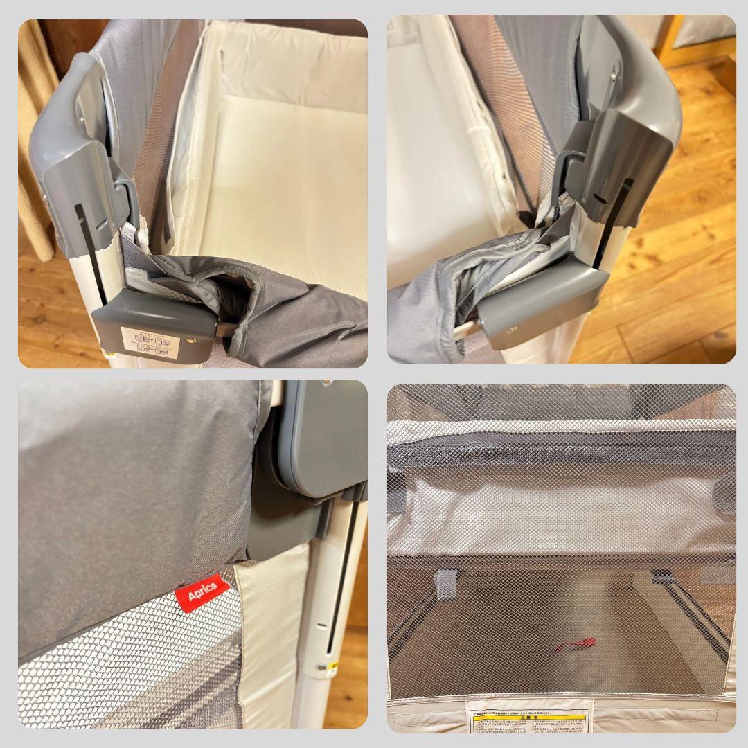 《美品❣️》アップリカ　ベビーベット　ココネルエアー　ベア