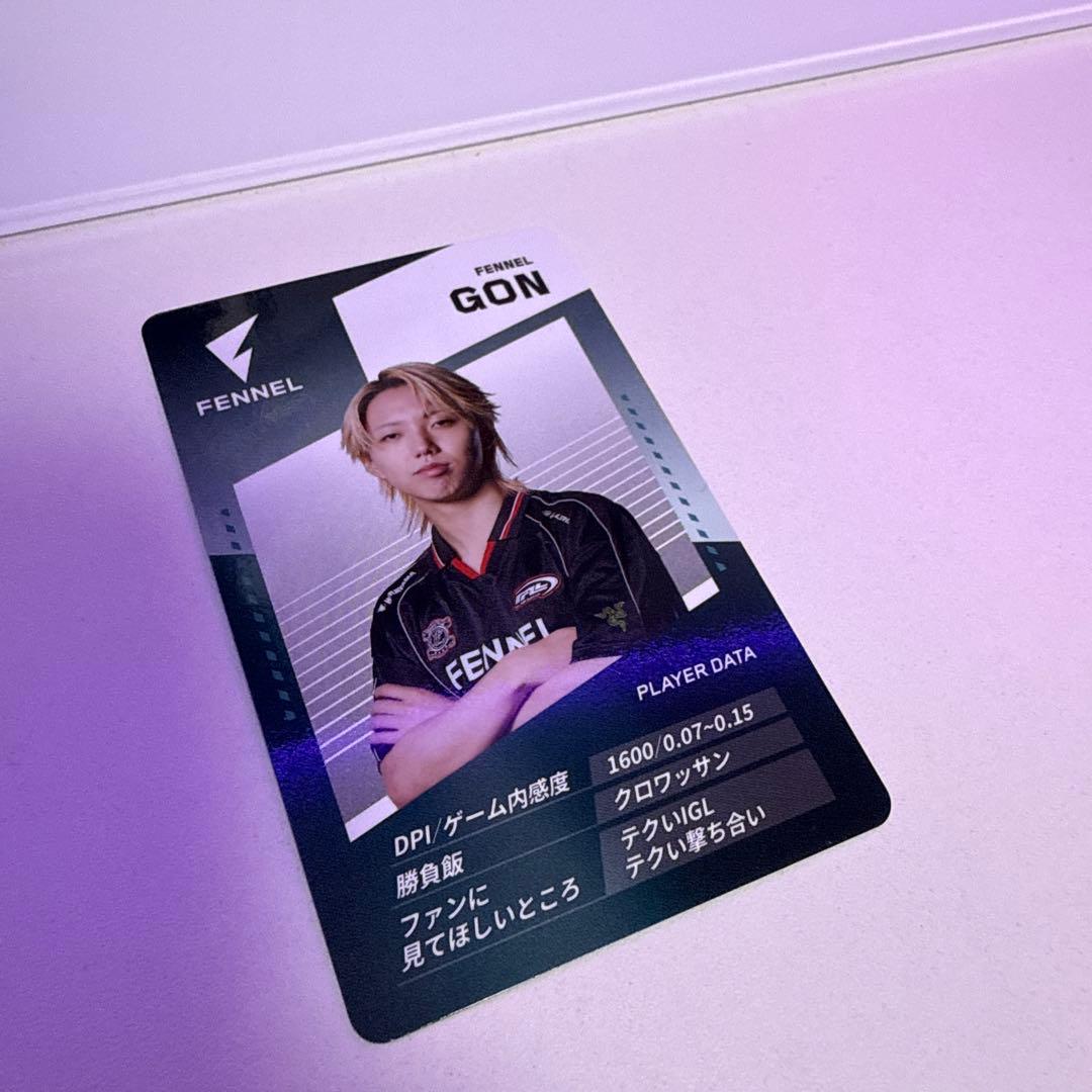 ブ*ア様 VCJ sp2 プレイヤーカード FENNEL GON - メルカリ
