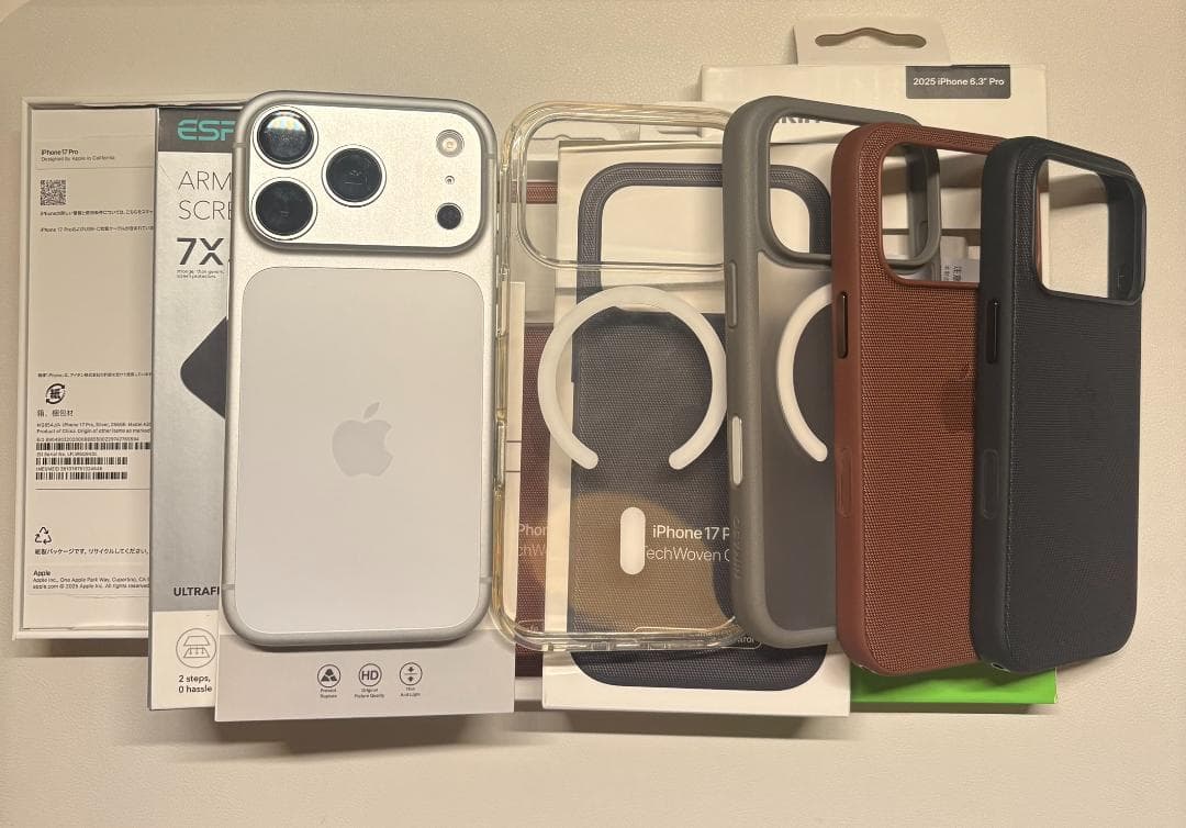 iPhone 17 Pro 256GB SIMフリー フルセット即使用可 Amazon.co.jp: Apple iPhone 17 Pro 256GB (SIMフリー)：最大120Hz の