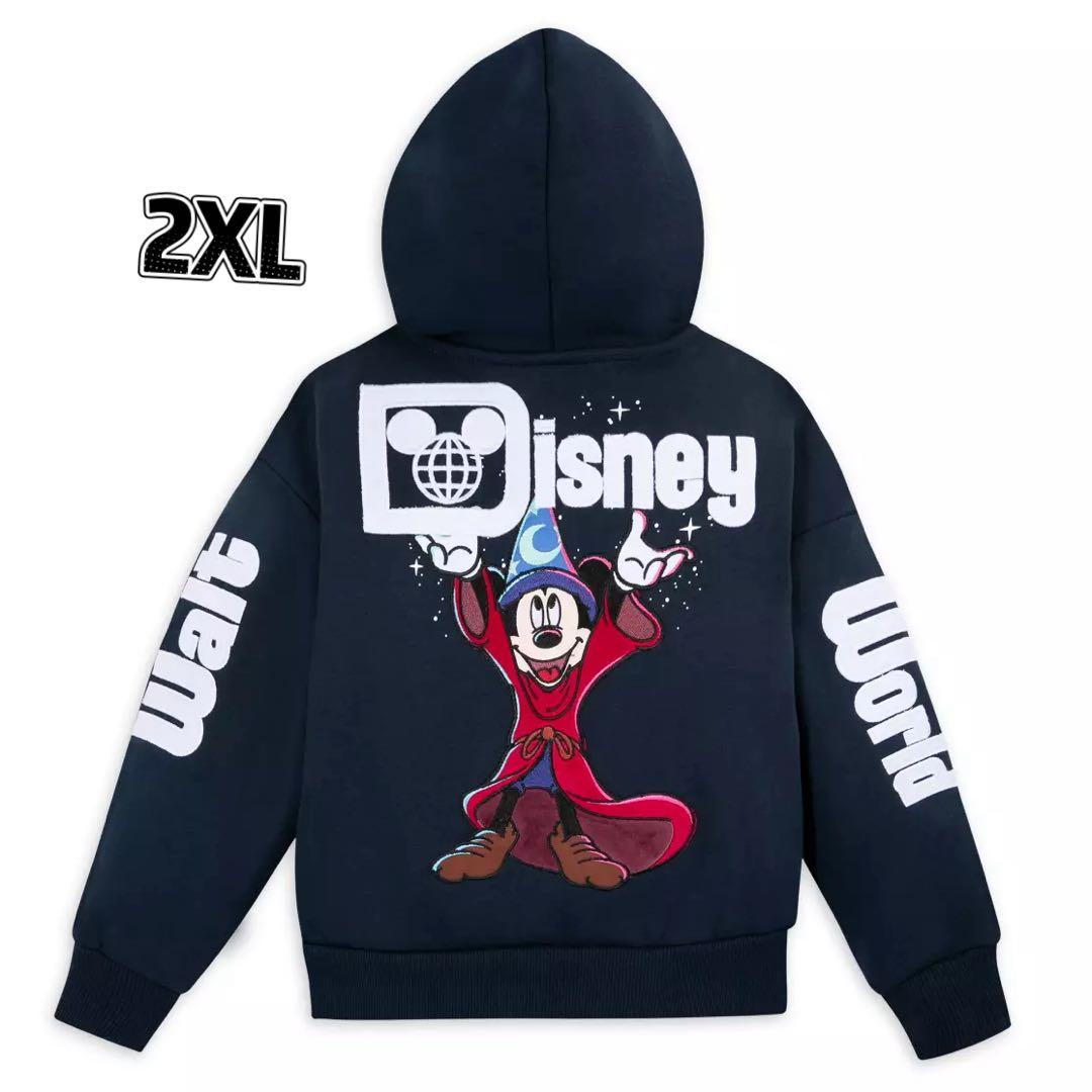 ファンタジア ソーサラー ミッキーパーカー 魔法使いの弟子 2XL - メルカリ