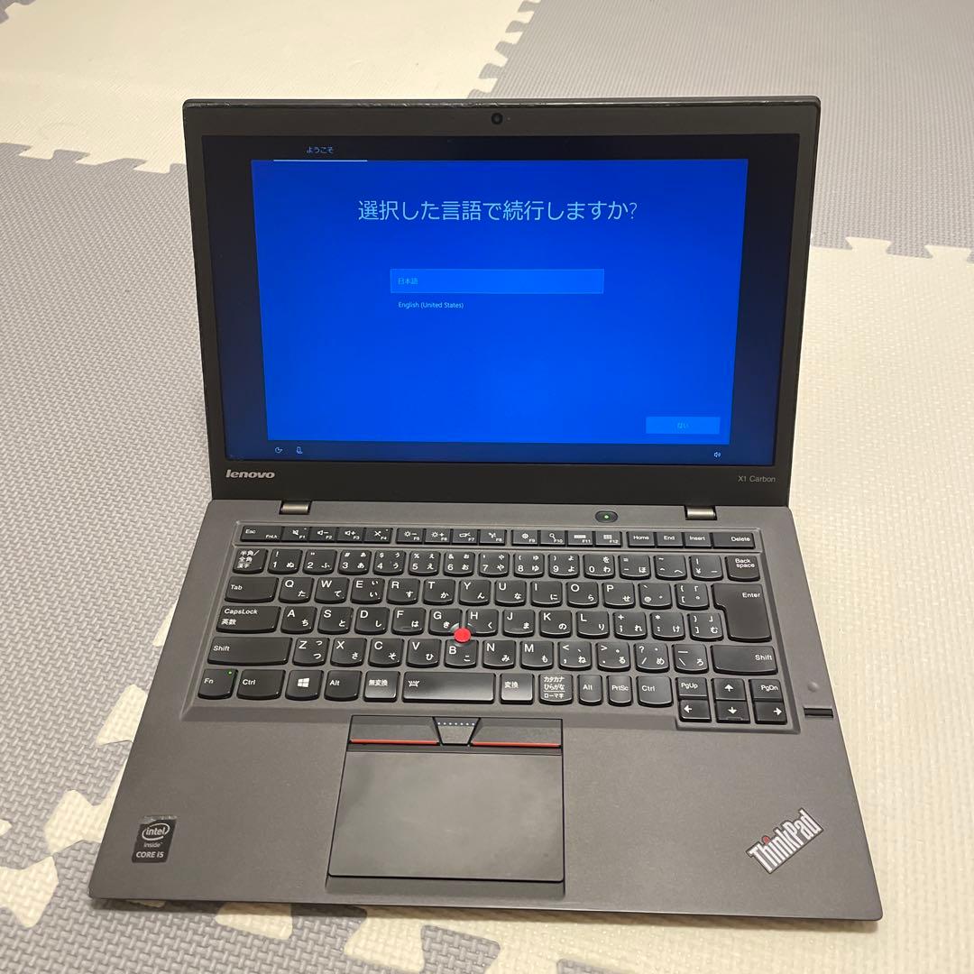 ThinkPad X1 Carbon Gen3 i5 Win10 メモリ8GB - メルカリ