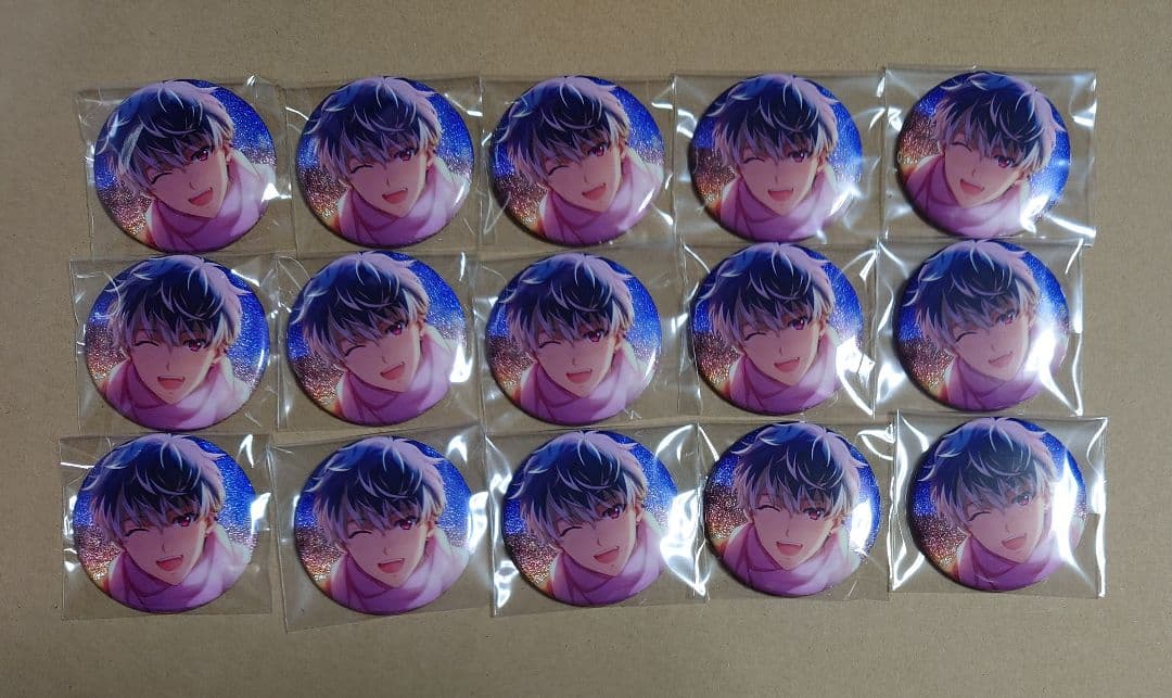 アイナナ　缶バッジ　VD　デート　百 アイドリッシュセブン（原作版） キャラバッジコレクション VD冬の