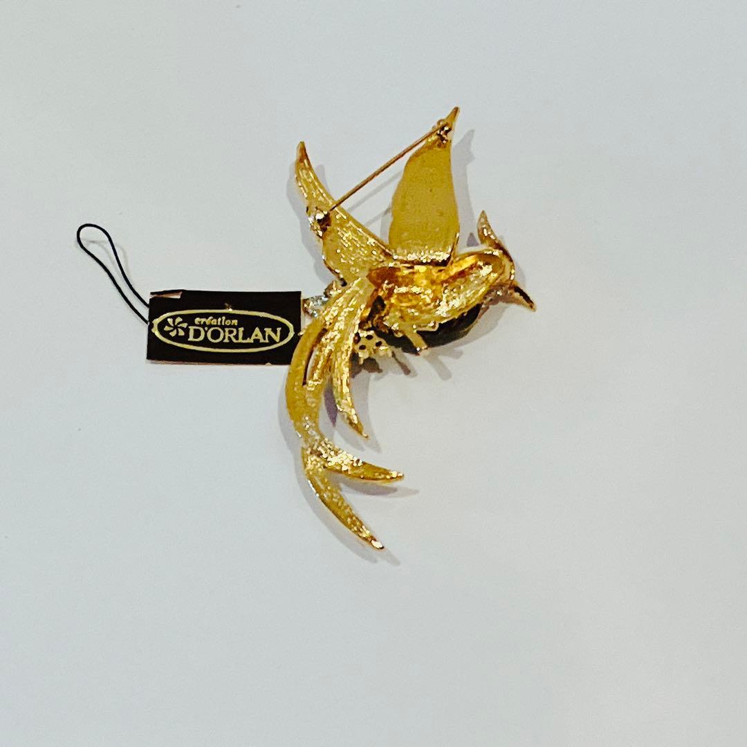 d*2様 DORLAN 鳥型ブローチ 約10cm - メルカリ