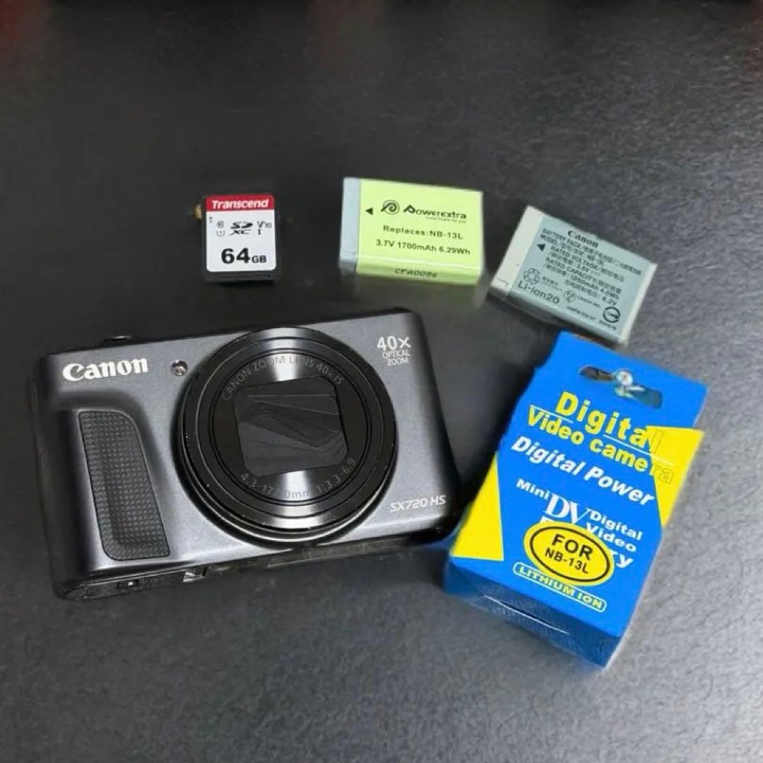 O*K様 Canon SX720 HS コンパクトデジタルカメラ Amazon.com : Canon Cameras US PowerShot SX720 HS Black : Electronics