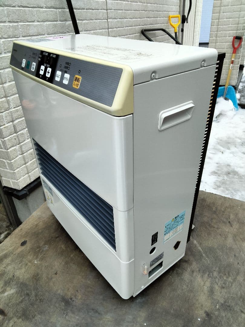 札幌発コロナFF温風石油ストーブ品番「FF‐VG4214S」2014年式中古品⑰