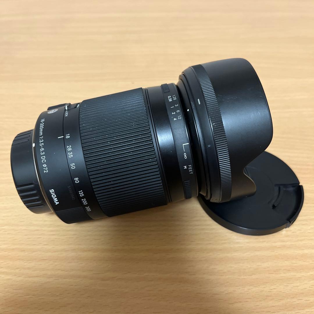 シグマ 18-300mm F3.5-6.3 DC MACRO HSM