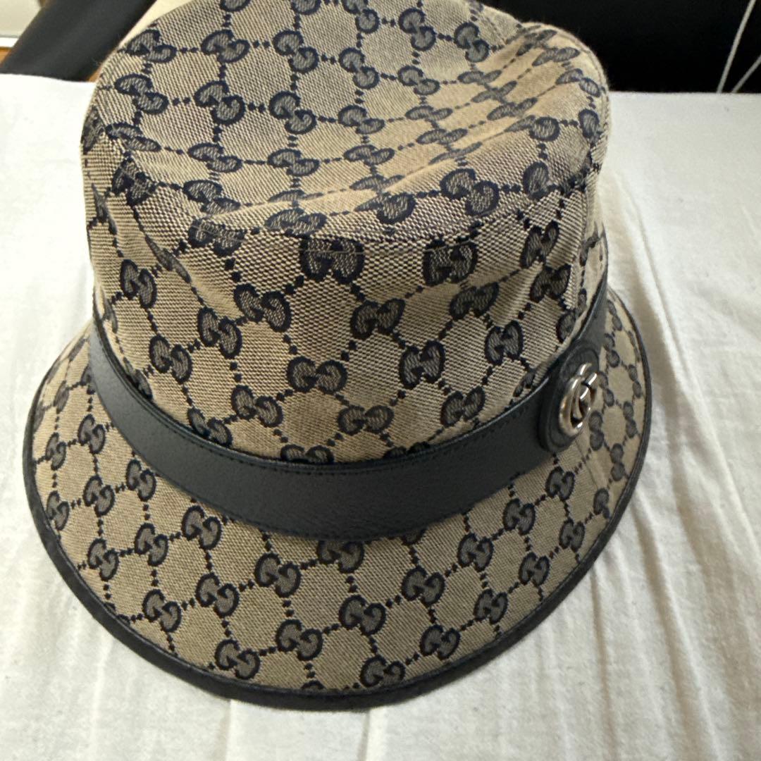 GUCCI GGパターン バケットハット - メルカリ
