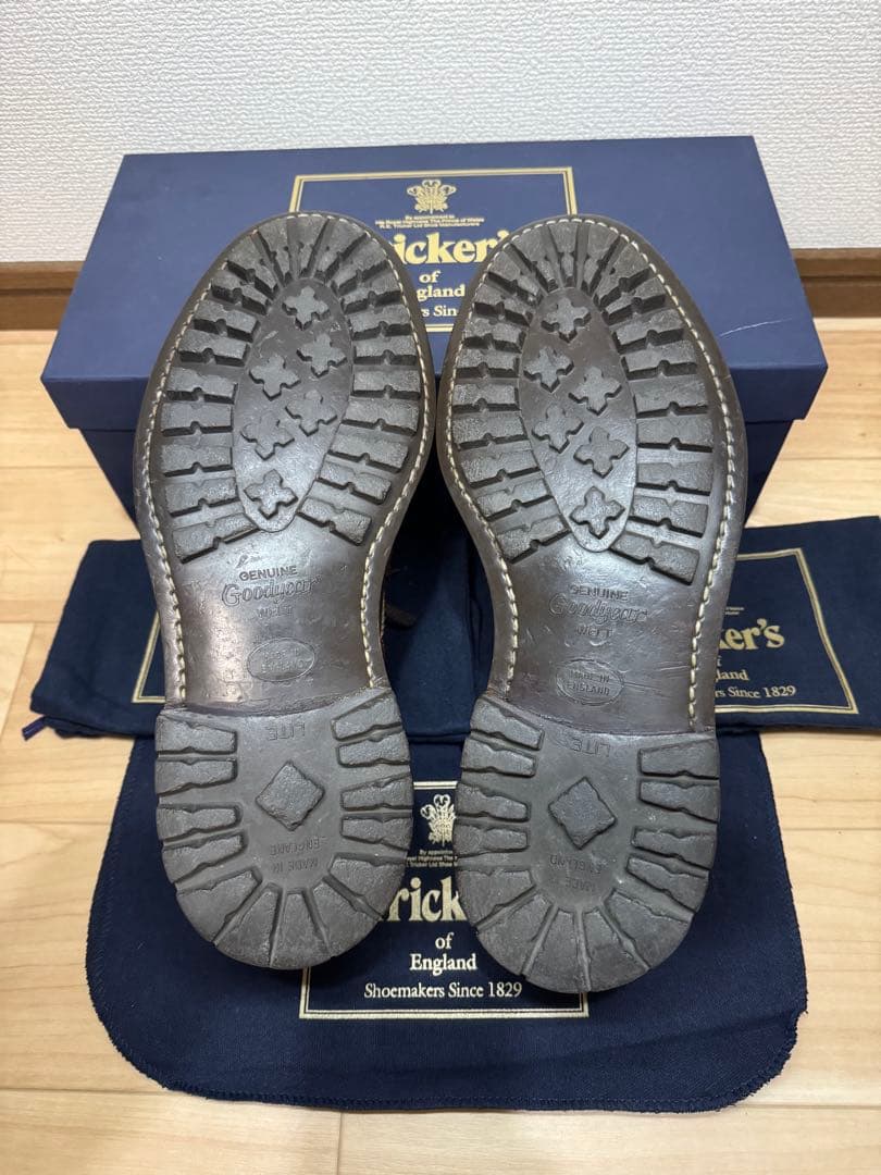 定価11万円トリッカーズバートンマロンUK8フィッティング5 - メルカリ