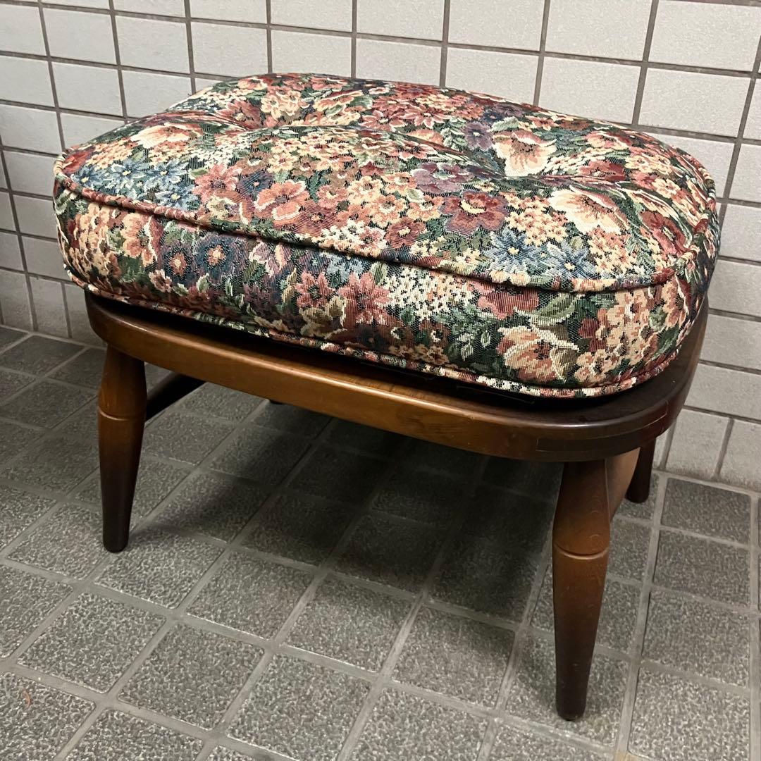 ヴィンテージ 飛騨家具 飛騨産業 乗鞍 オットマン　キツツキ 民芸 飛騨スツール ヴィンテージ 飛騨家具 飛騨産業 乗鞍 オットマン キツツキ 民芸 飛騨