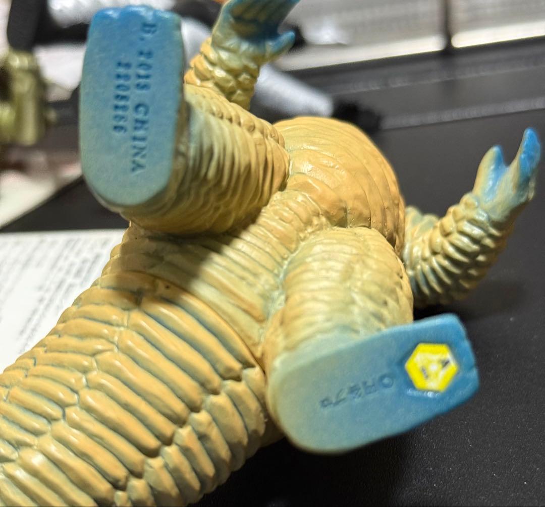 ウルトラ怪獣500シリーズ タグ付きソフビ4体セット ライブサイン付き