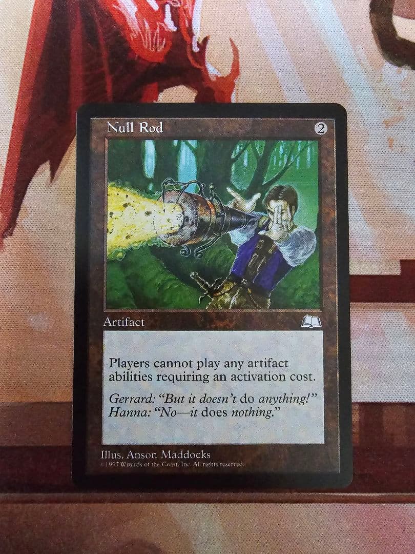 mtg 無のロッド 英語版1枚MTG 無のロッド 英語版 1枚