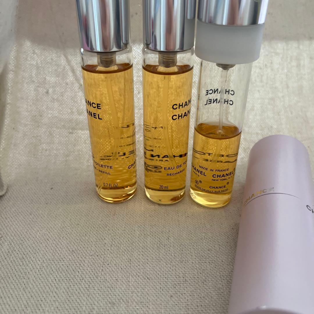 シャネル チャンス ツイスト&スプレー 香水 本体 ＋ 20ml 3本セット