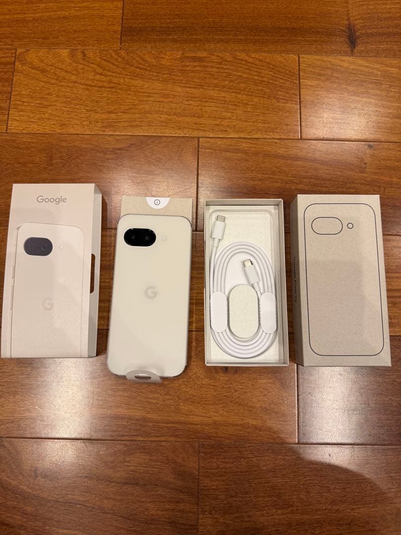 新品未使用 Google Pixel 9a 128gb 白 本体 Google Pixel 新品未開封 9a 128GB+8GB Porcelain 白 SIMフリー