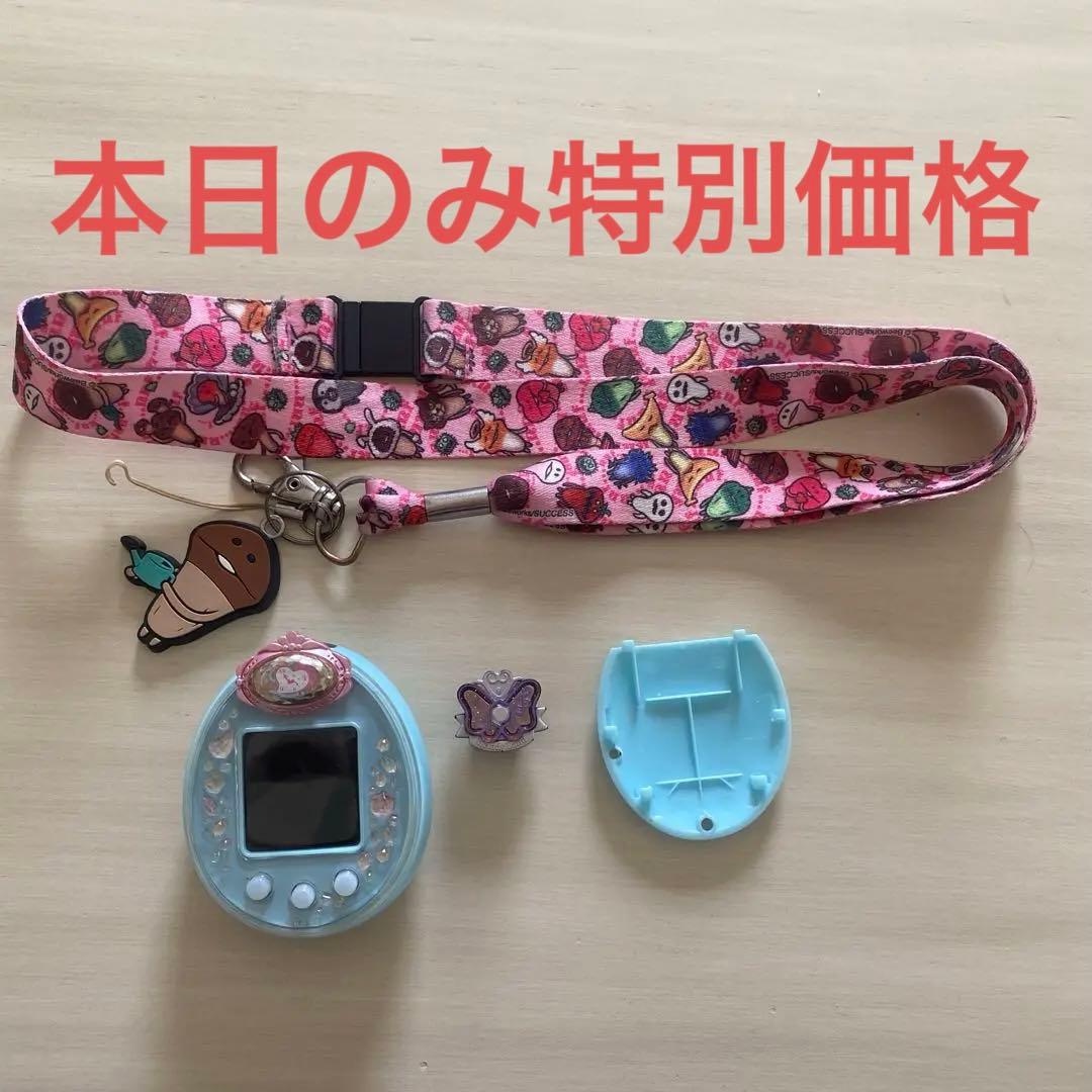 たまごっちピース ブルー 本体 たまデコピアス メロディランド