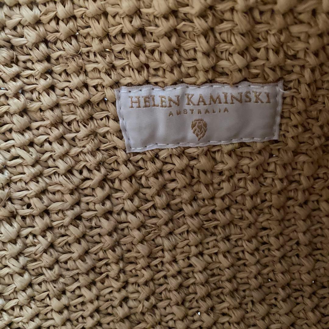 HELEN KAMINSKI ベージュ トートバッグ 保存袋付き - メルカリ
