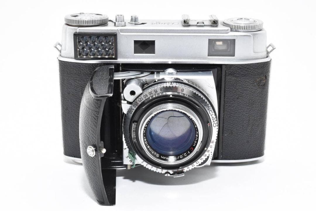 ☆美品・純正本革ケース付き☆Kodak Retina IIIc #☆動作確認済