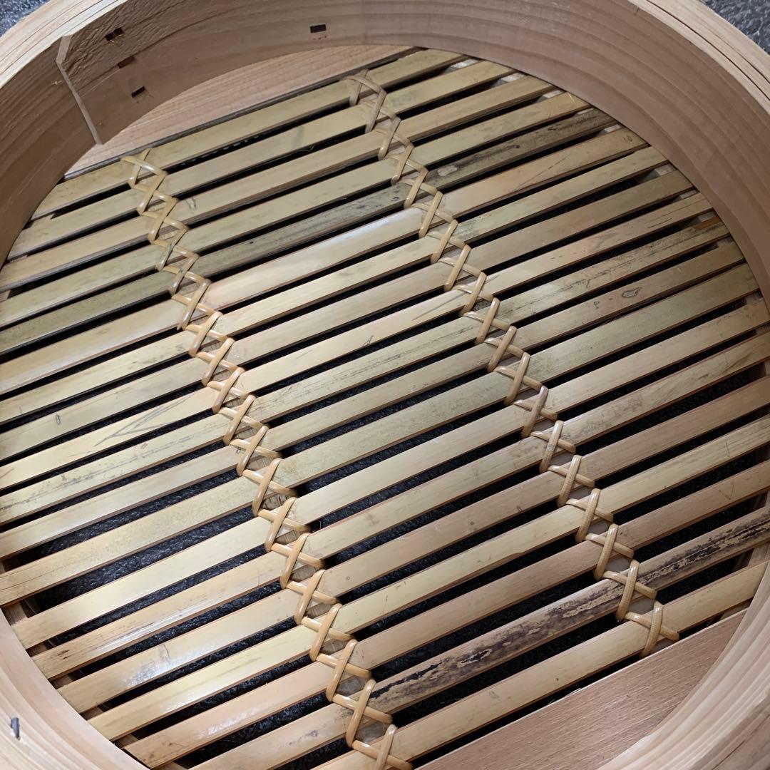 桜皮手ヌイ製　せいろ33cm