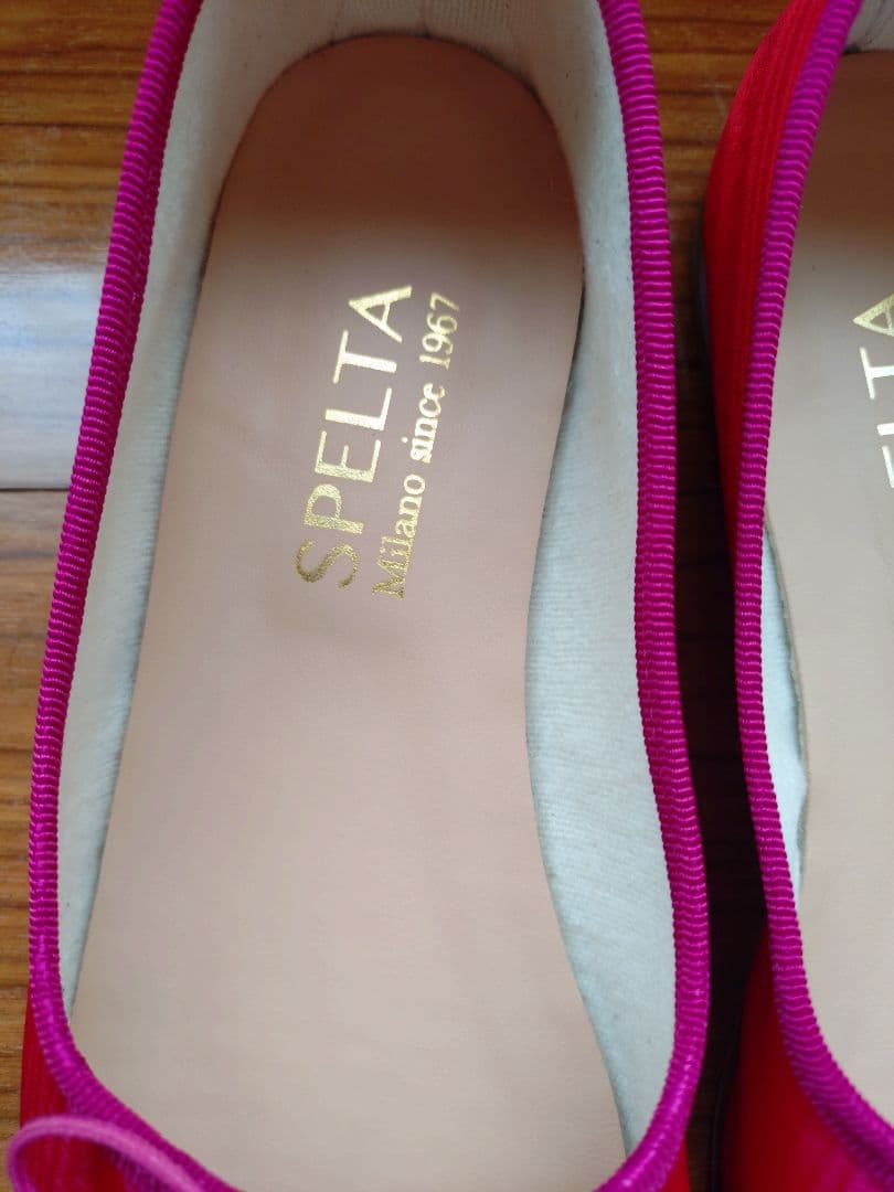 SPELTA スペルタ バレエシューズ ピンク 24.5cm～25cm