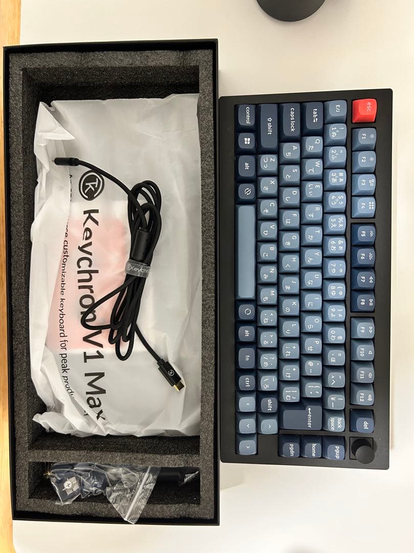 Keychron V1 Max バナナ軸 JIS配列 - メルカリ