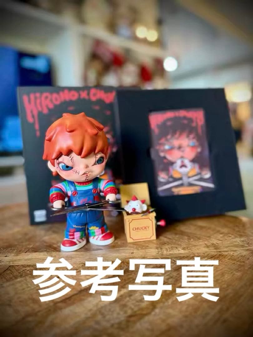 海外限定】 hirono チャッキー フィギュア 約18cm - メルカリ