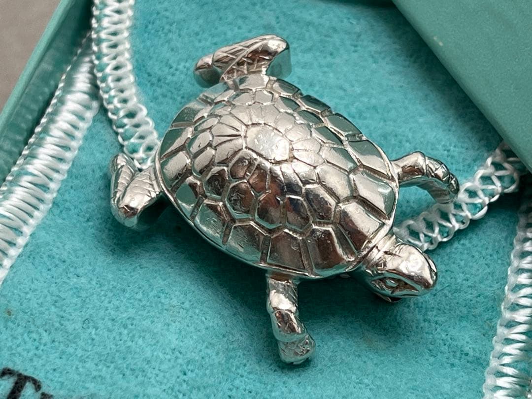 TIFFANY&Co. ティファニー 亀 ブローチ シルバー925 カメ バッチ