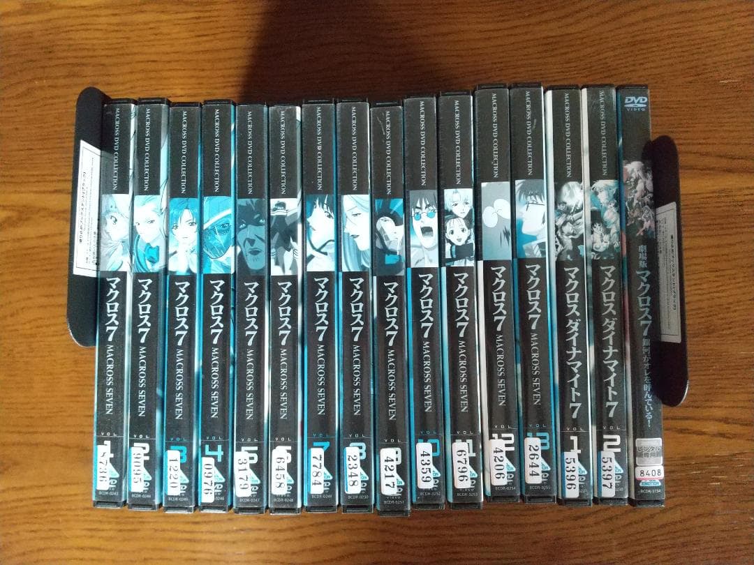 マクロス7 DVD 全16巻セット