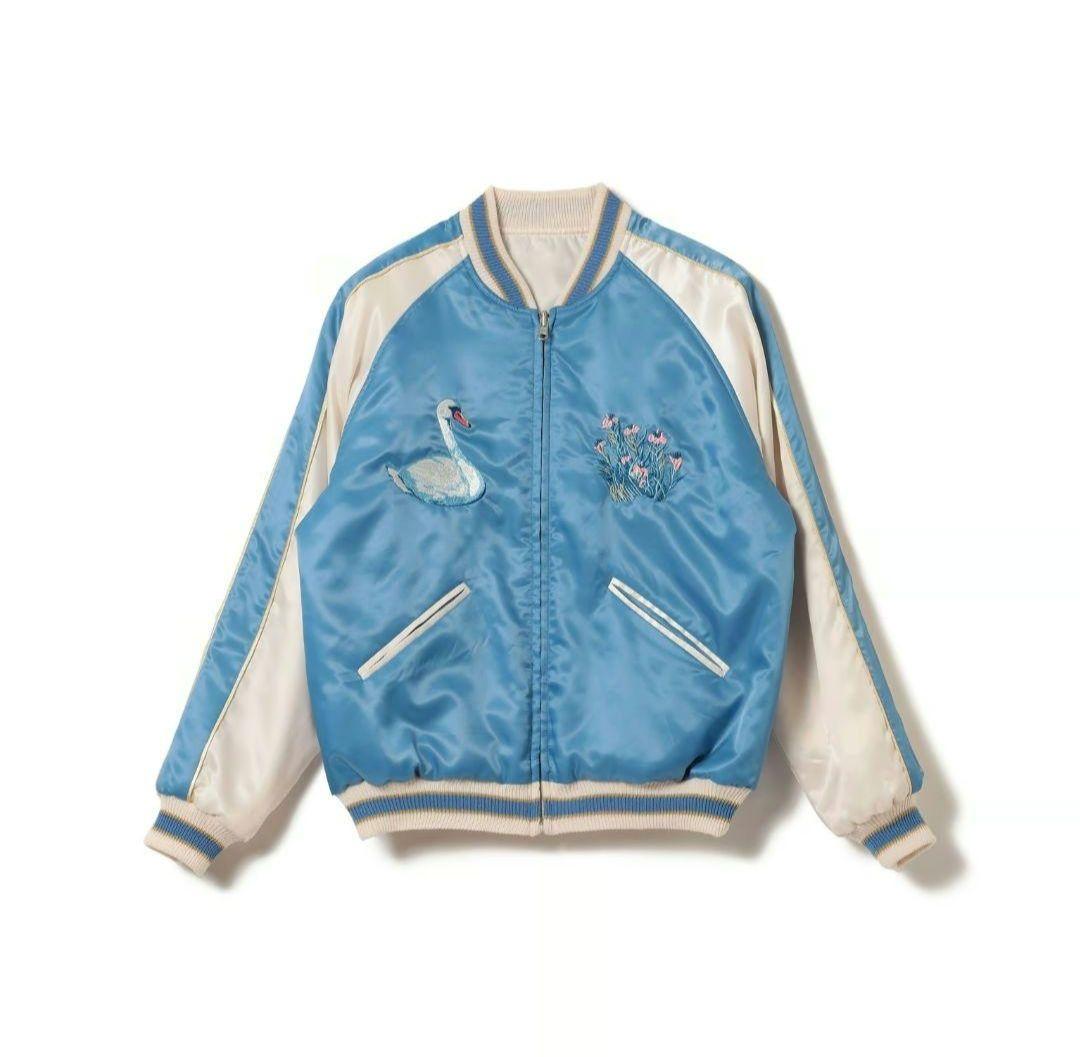 レア商品♪】ビームスクチュール×ルルメリー リバーシブルスカジャン