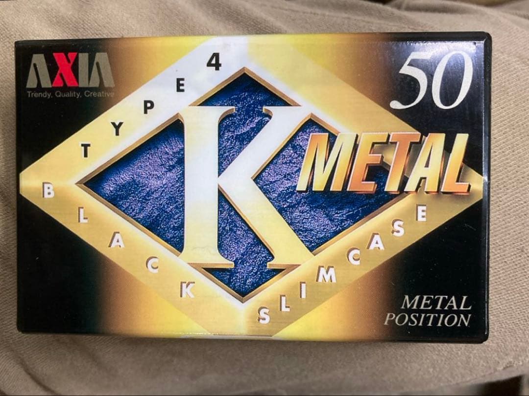 AXIA TYPE 4 Kメタルカセットテープ 50分 - メルカリ