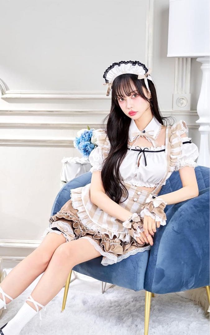 クラシカルチェックドーリーメイド malymoon 完売品