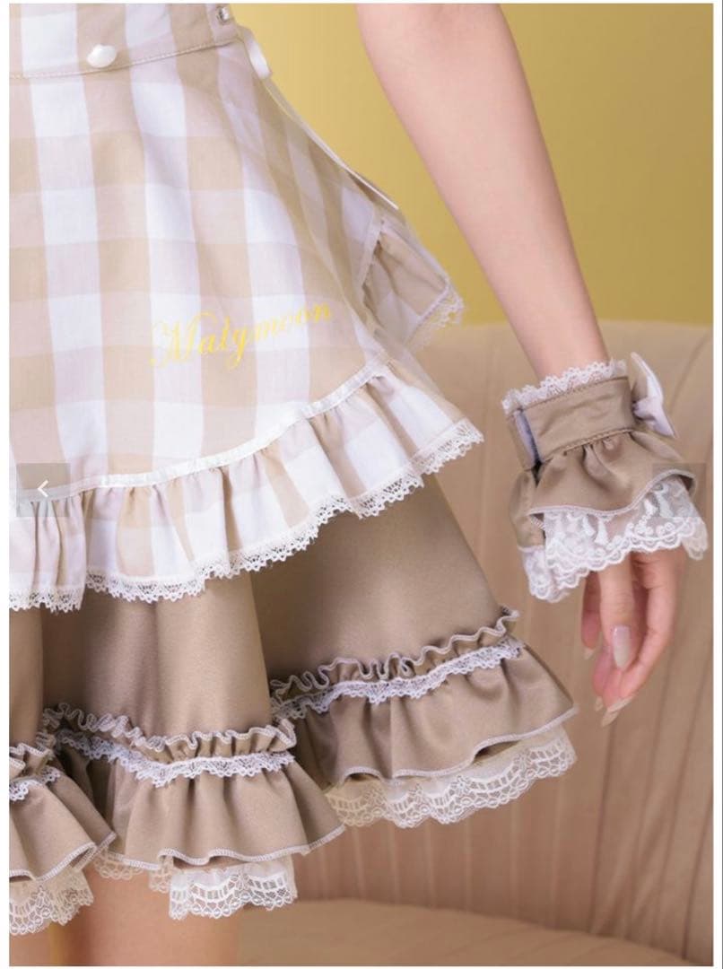 クラシカルチェックドーリーメイド malymoon 完売品