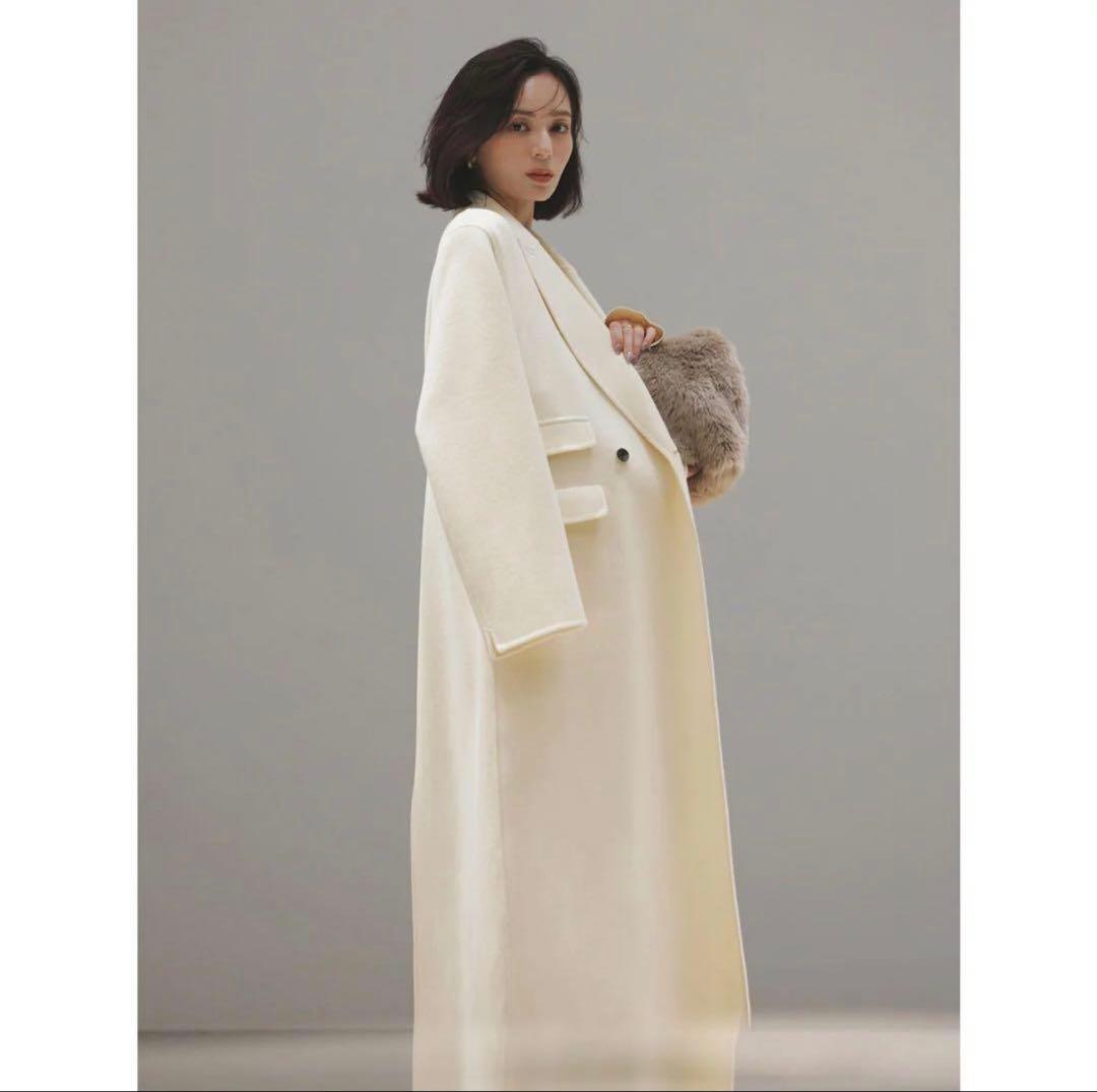 anuans リバーロングダブルポケットチェスターコート M セール】リバーロングダブルポケットチェスターコート（チェスター