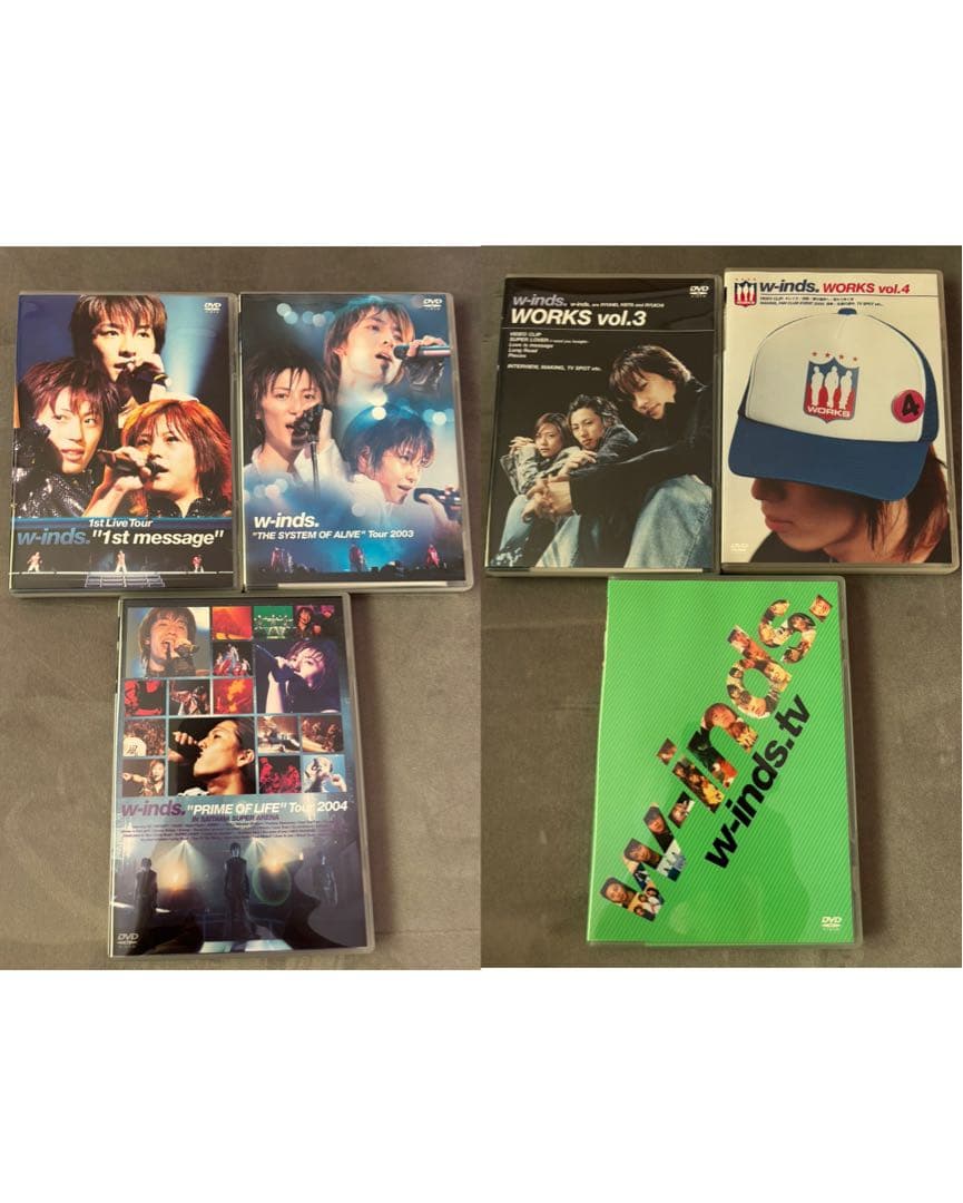 w-inds. DVDコレクション 6枚セット（ポストカード付） - メルカリ