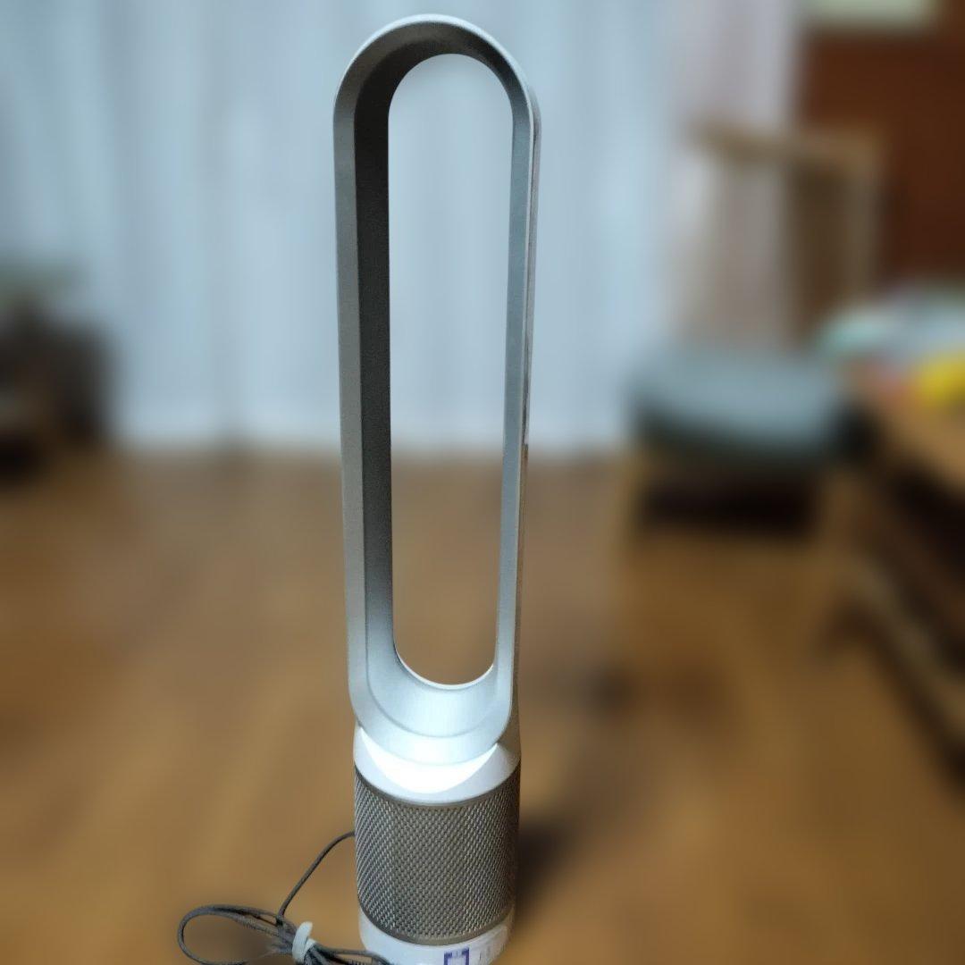 Dyson TP00WS/タワーファン リモコン付き2024年数時間のみの使用 TP00 WS Dyson Pure Cool 空気清浄機能付タワーファン 1台 ダイソン