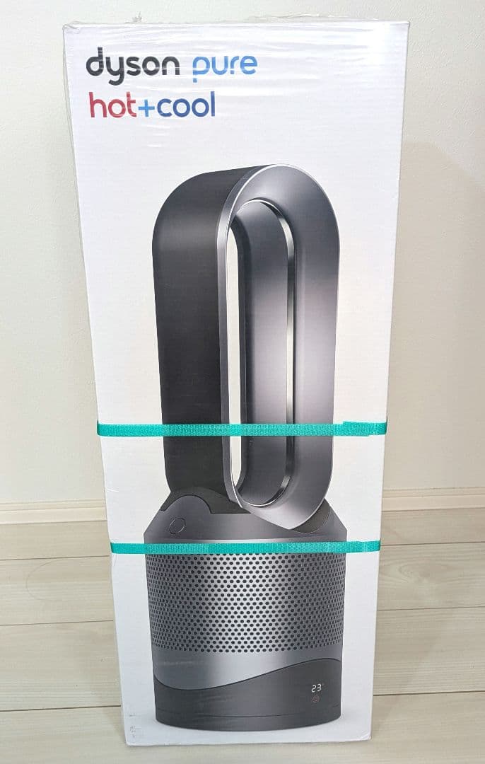 【新品未開封】dyson hp00 空気清浄機能付きファンヒーター 羽なし冷暖房 Dyson Pure Hot + Cool™ 空気清浄機能付ファンヒーター アイアン