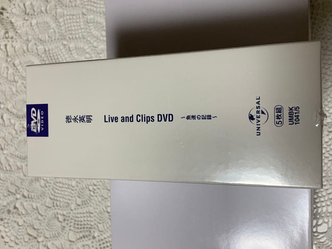 HIDEAKI TOKUNAGA 5枚組　DVD