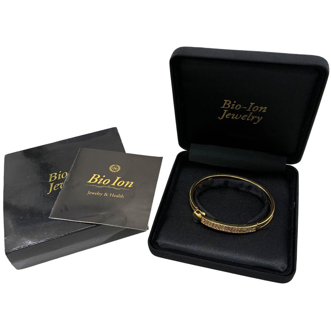 ⭐️99-Bio Ion バイオ・イオン ブレスレット ゴールド マイナスイオン