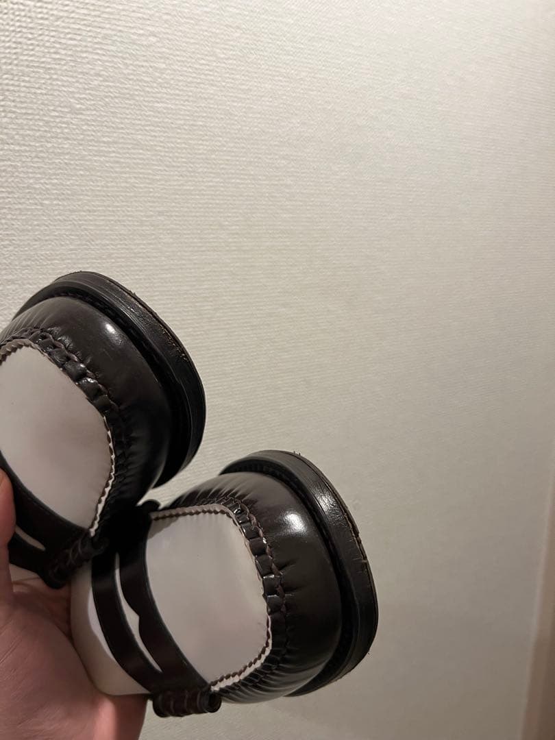 G.H.Bass コンビローファー　ブラウン×白　US8.5