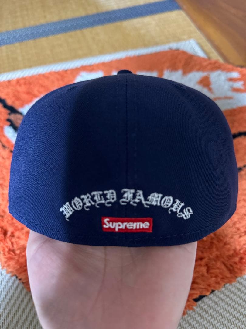 Supreme 59FIFTY クロスキャップ ブルー 7 1/2 - メルカリ