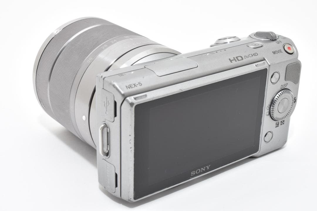 ソニー　SONY NEX-5 + 標準レンズキット 《元箱・フラッシュ付属》